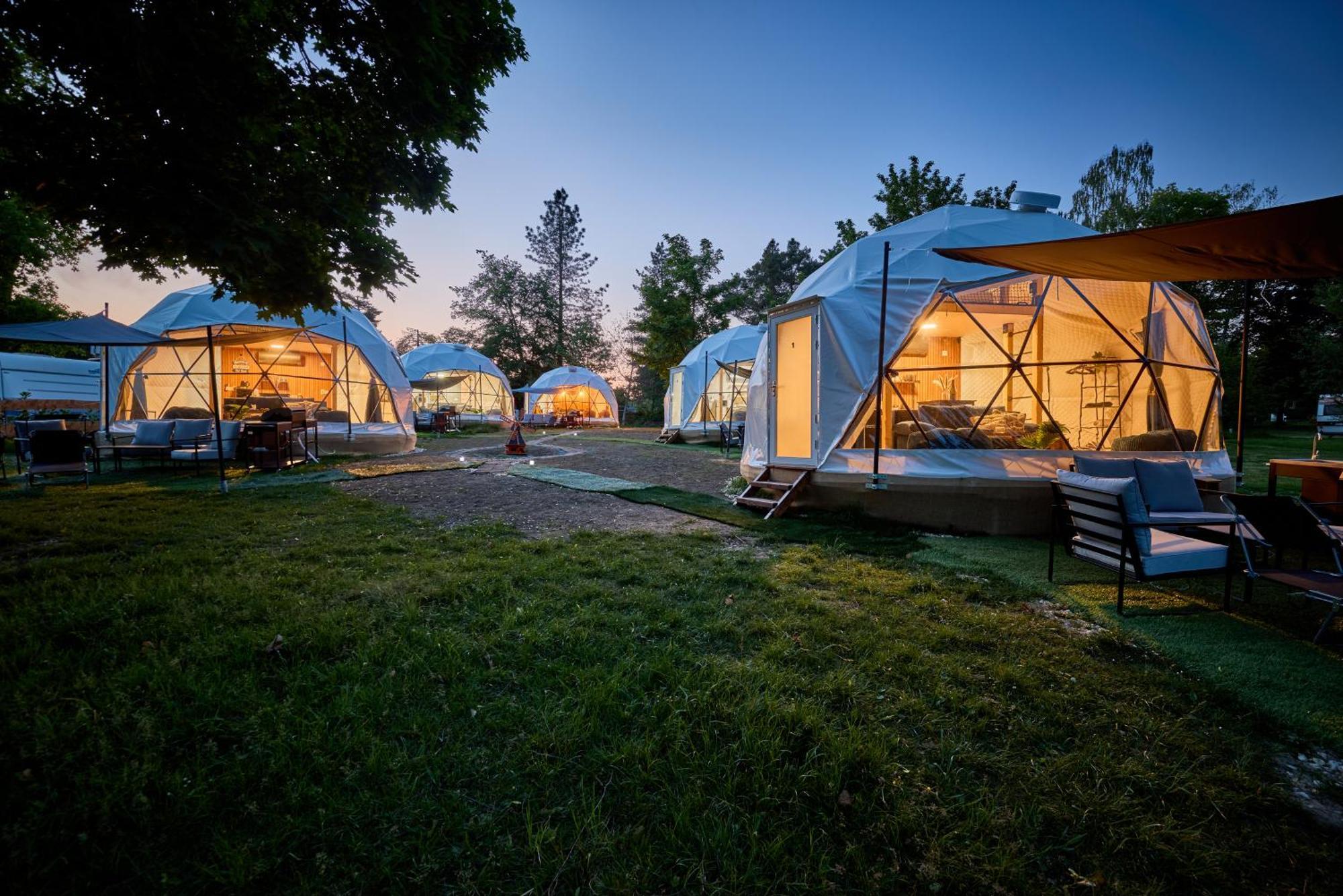 Hotel Glamping Slapy Exteriér fotografie