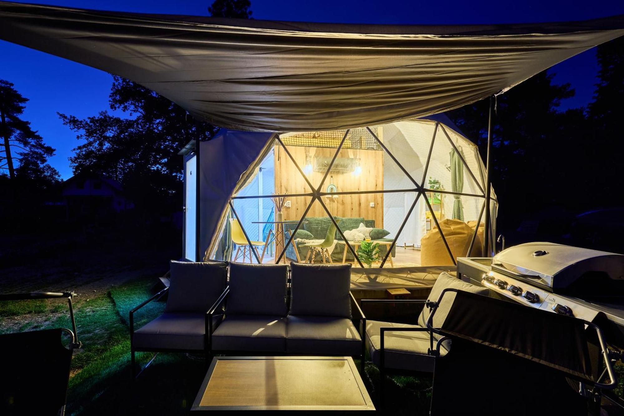Hotel Glamping Slapy Exteriér fotografie