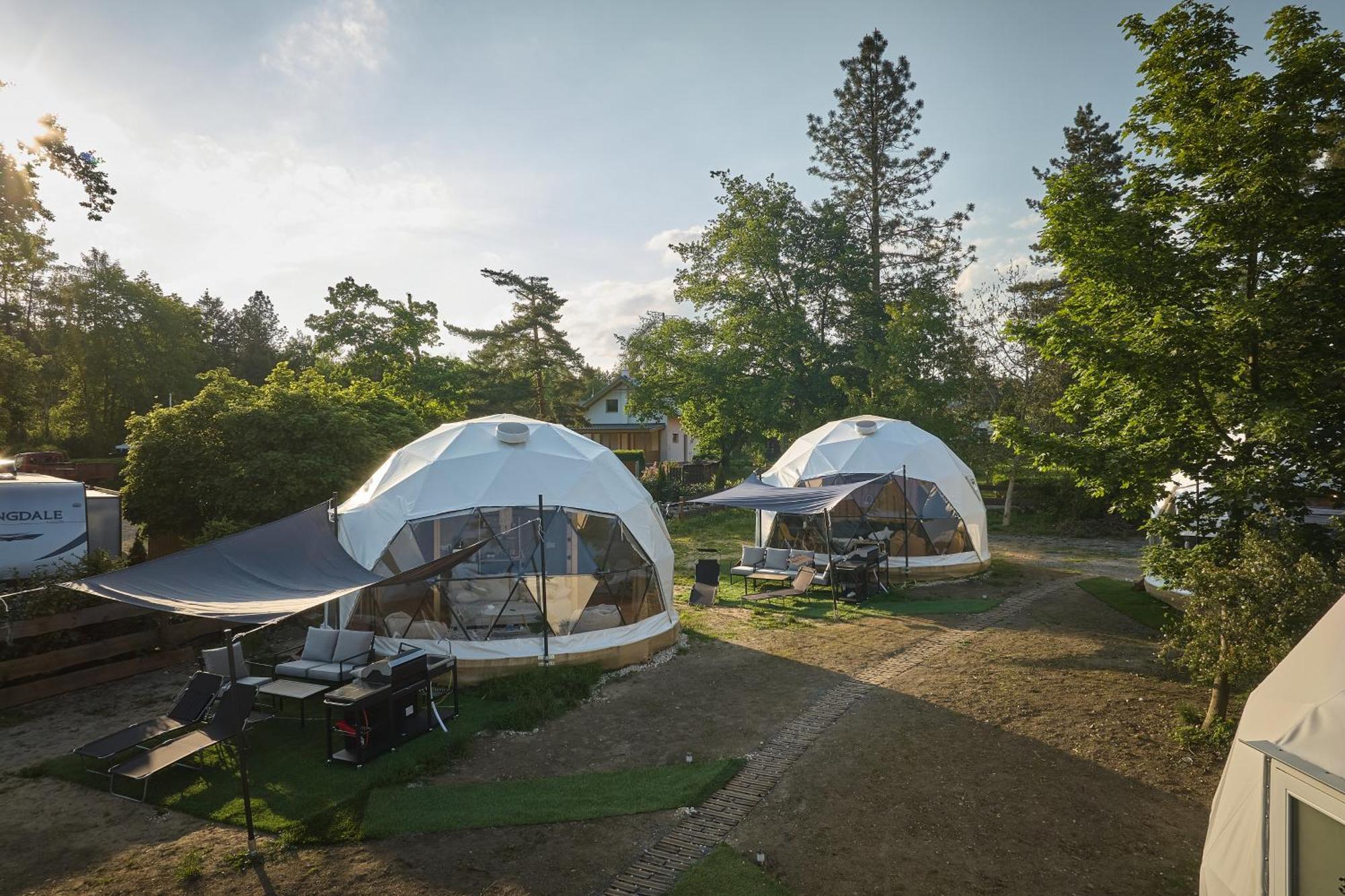 Hotel Glamping Slapy Exteriér fotografie