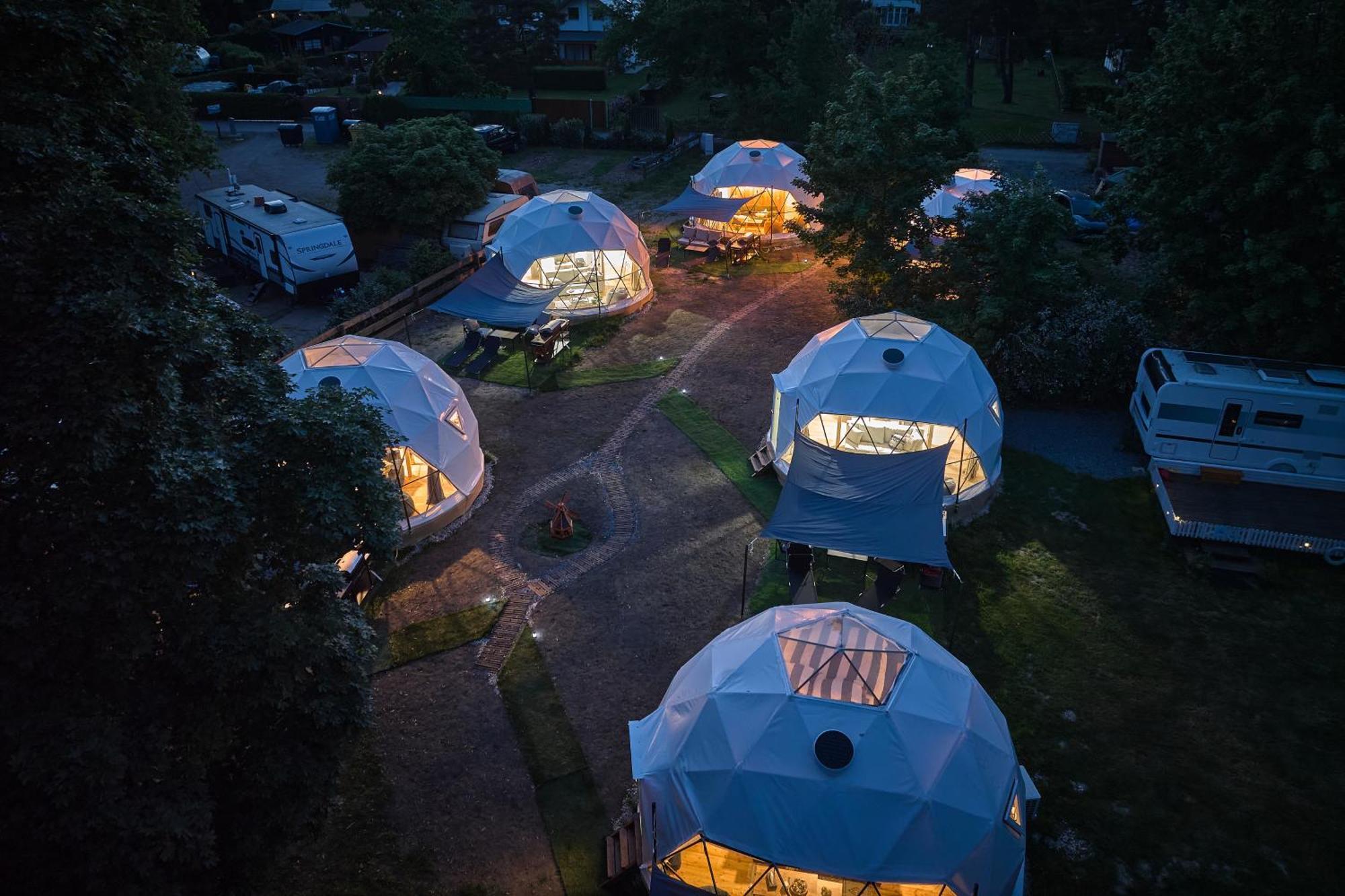 Hotel Glamping Slapy Exteriér fotografie