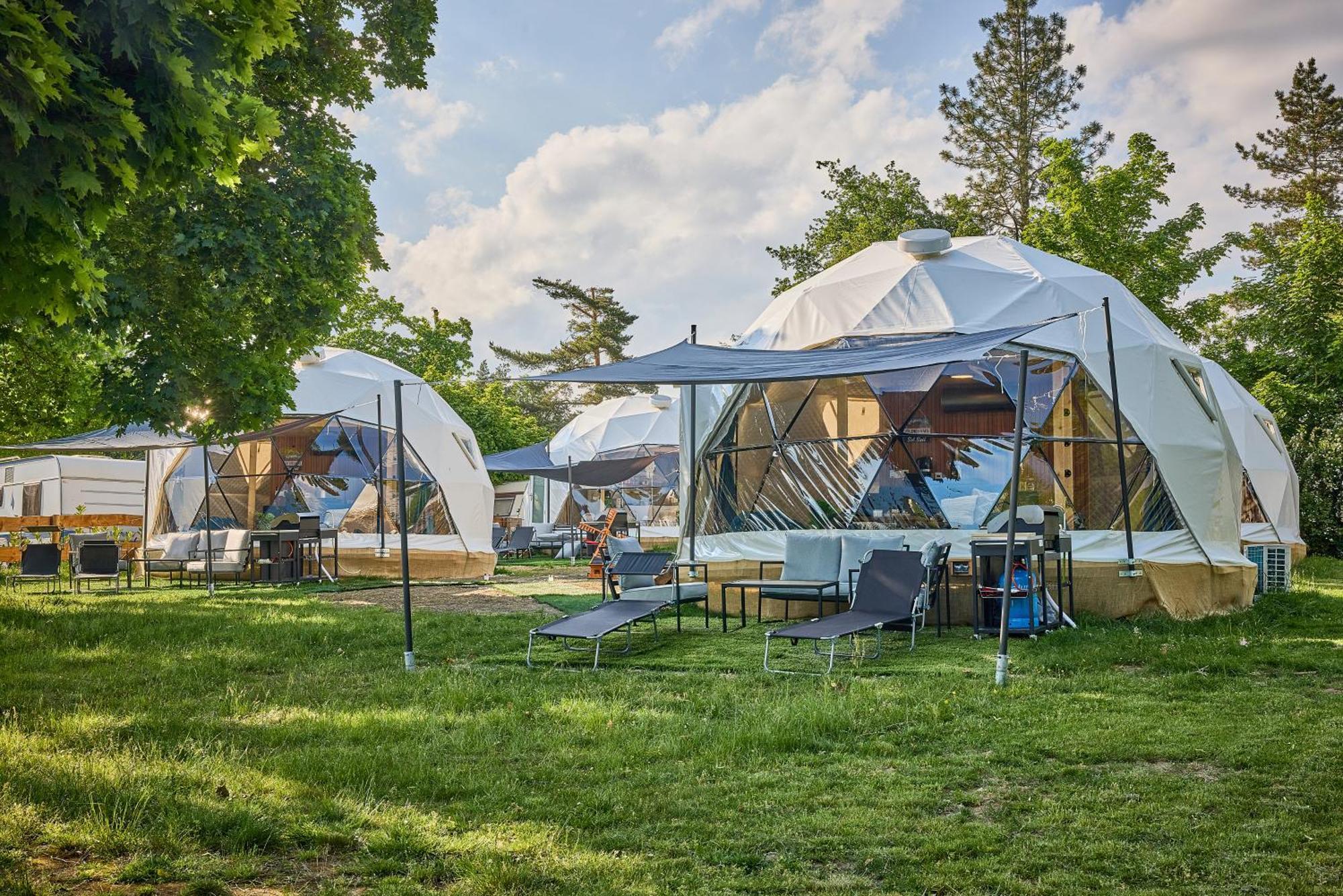 Hotel Glamping Slapy Exteriér fotografie