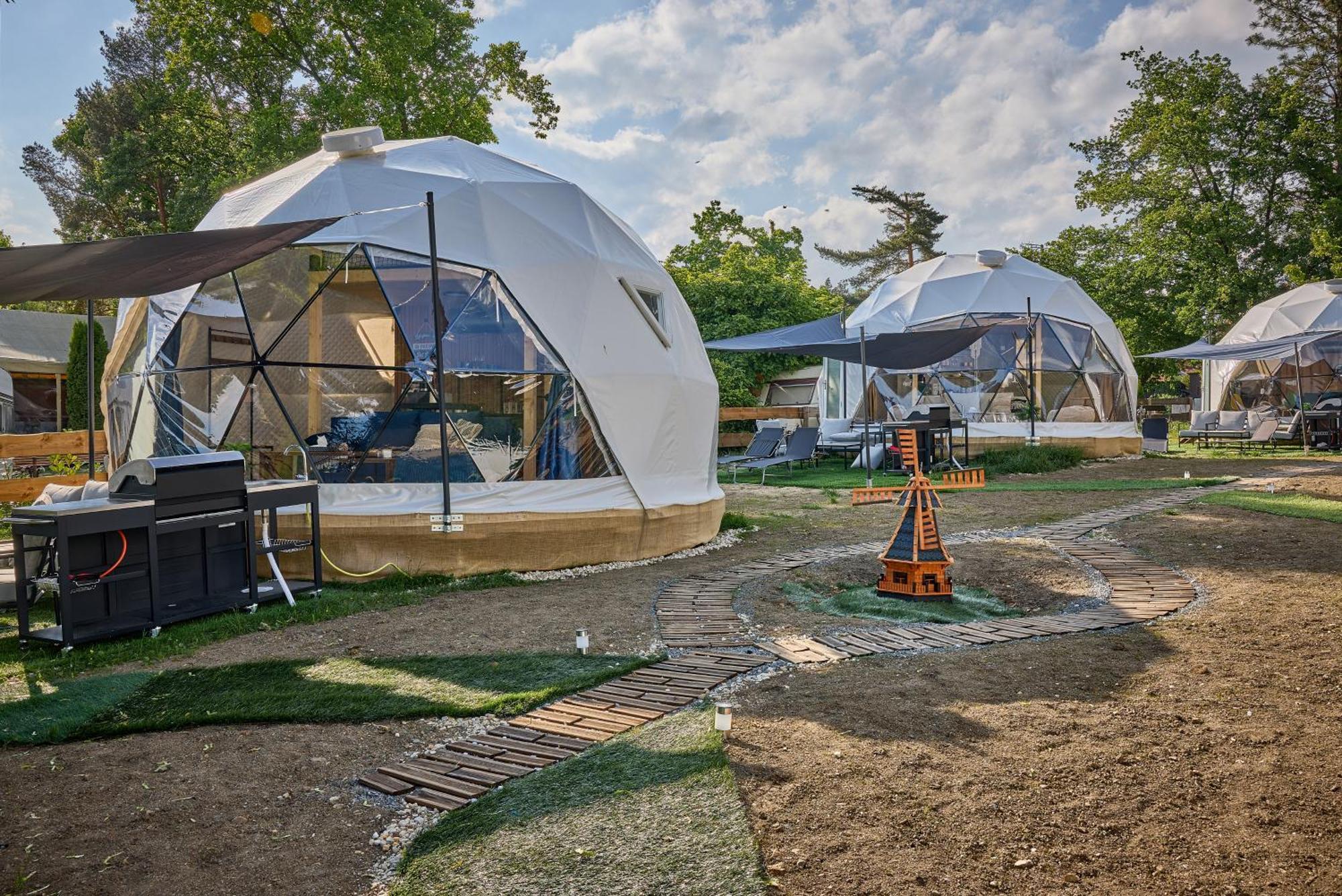 Hotel Glamping Slapy Exteriér fotografie