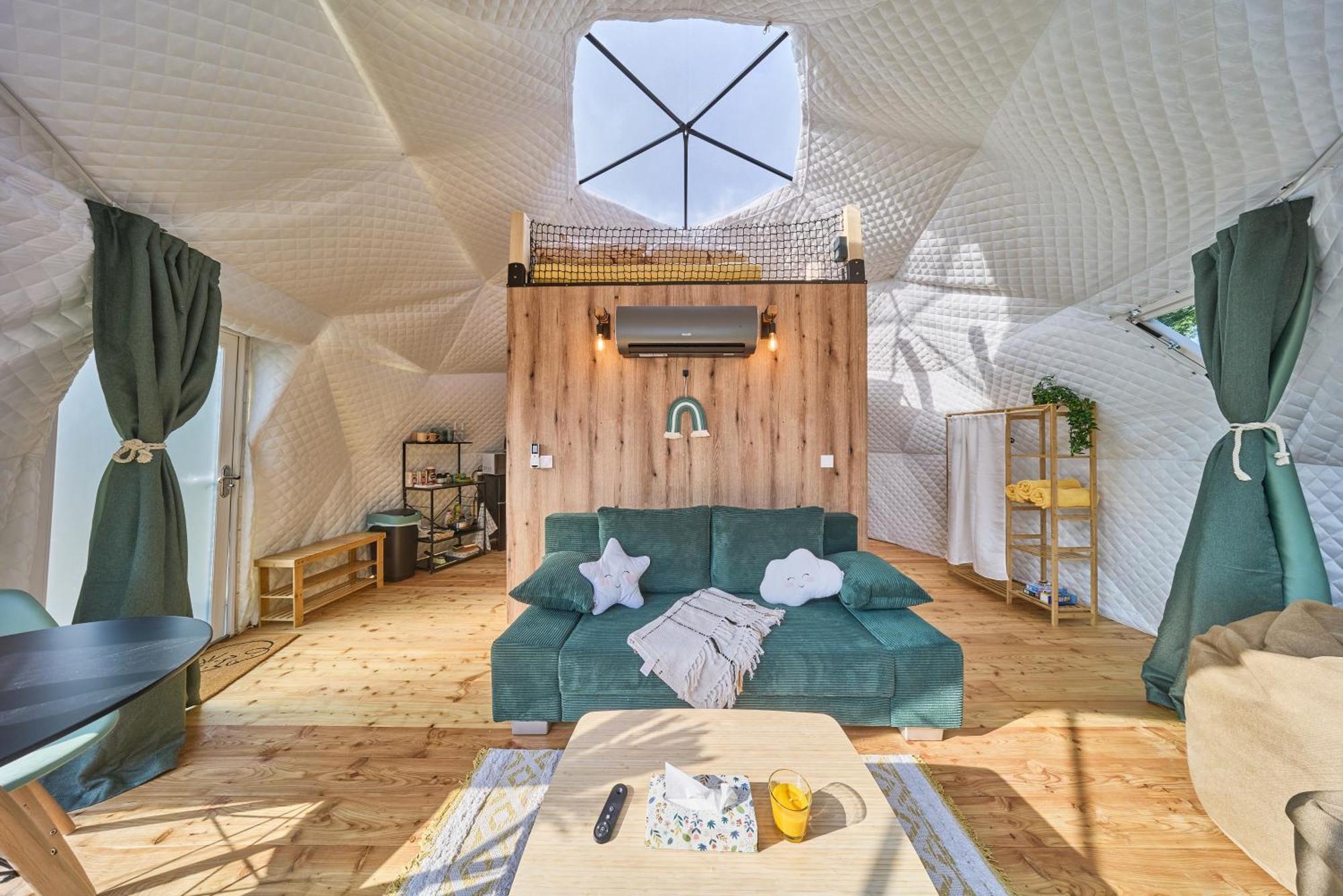 Hotel Glamping Slapy Exteriér fotografie